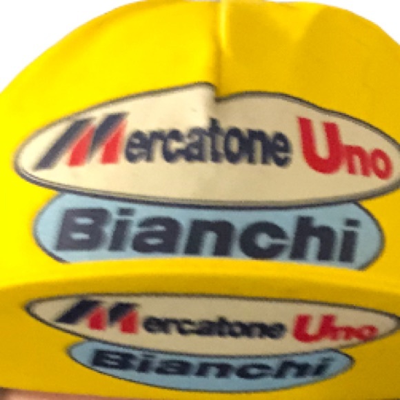 Bianchi Cycling Hat Cap Original Italian NEW Merktone Uno NWOT Unisex One-Size - Picture 6 of 6